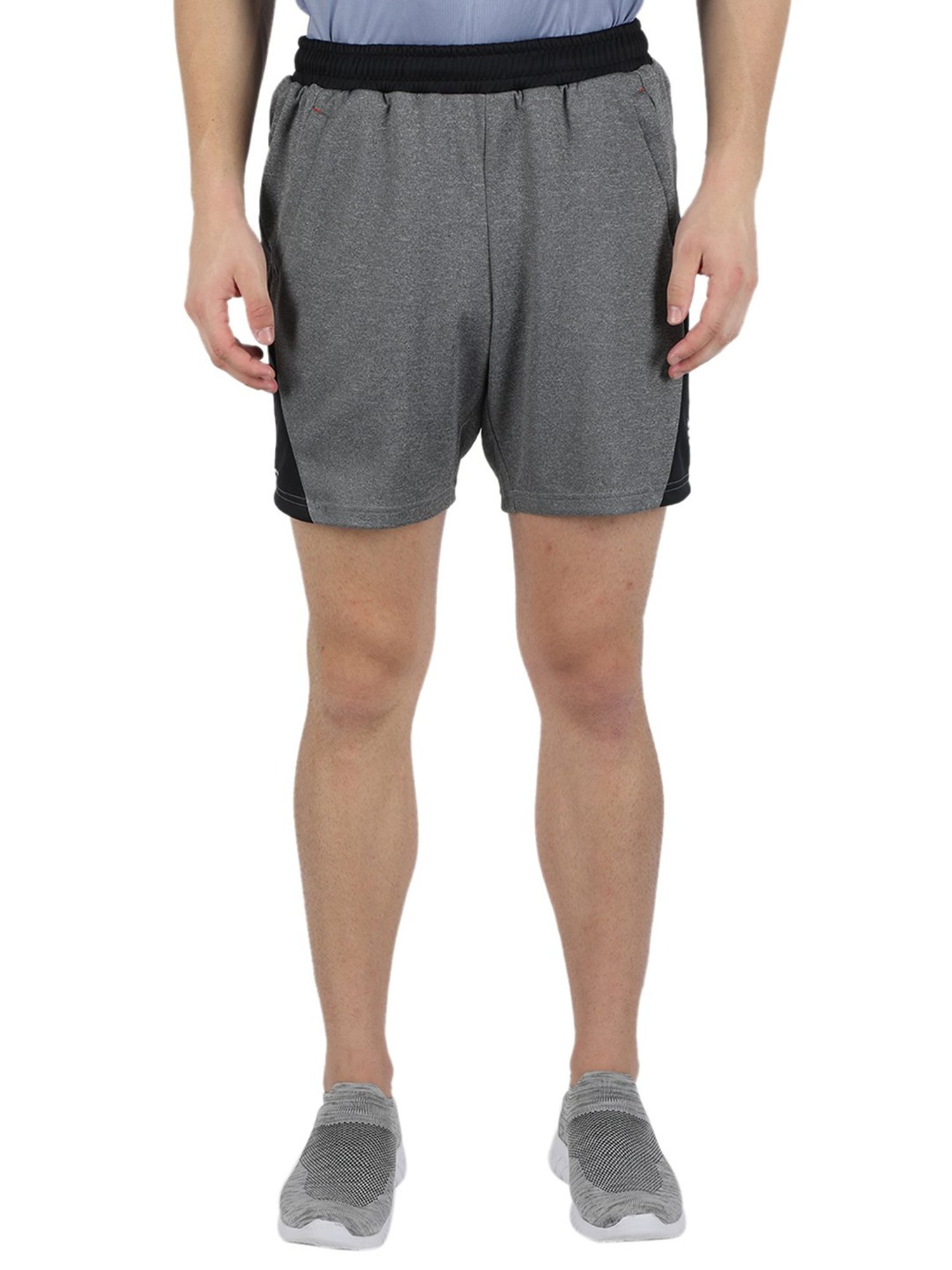 Rock.it Grey Polyester Shorts