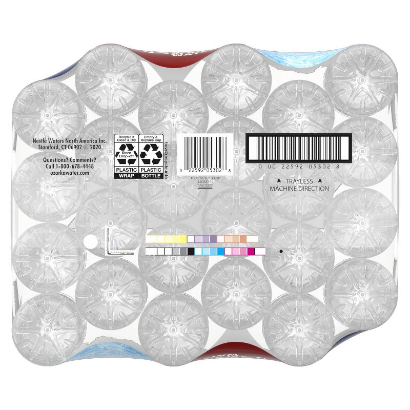 Ozarka Brand 100% Natural Spring Water - 24pk/16.9 fl oz Bottles