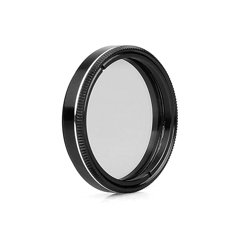 Telescope Filter 125 inches Linear Polarizer Filter Anodized Aluminum Optical Glass for Lunar Planetary Observing 125inch