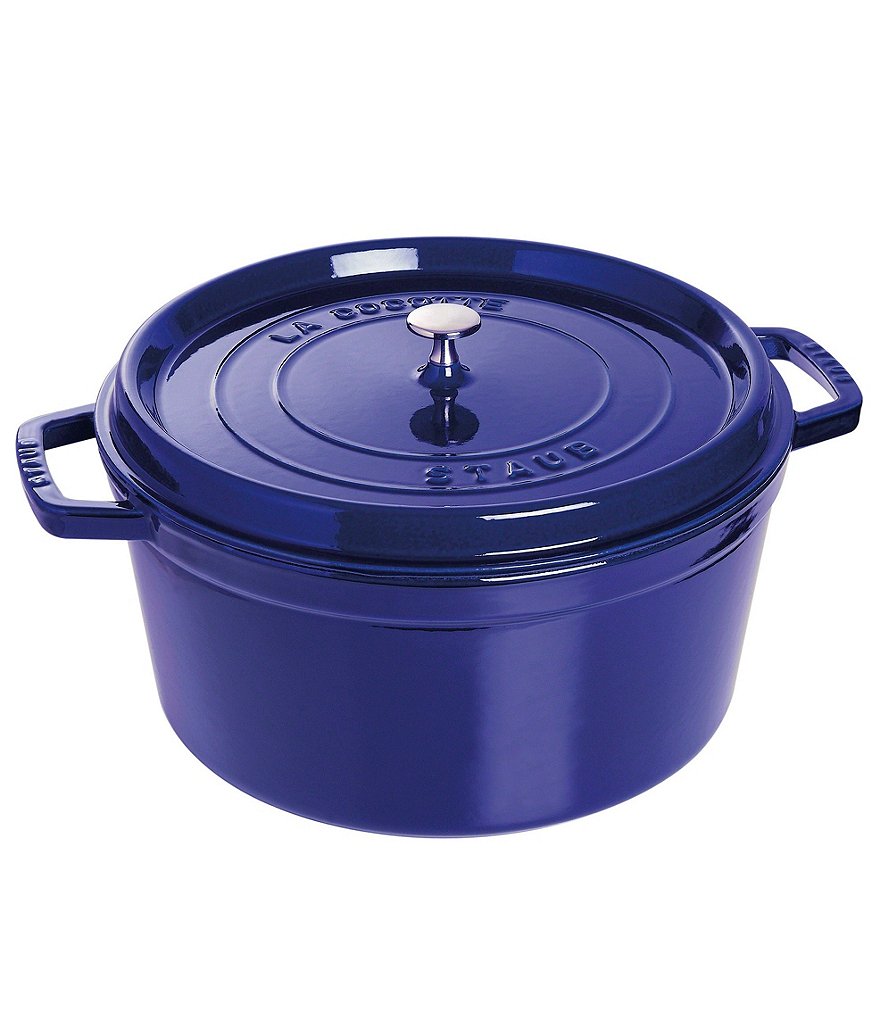 Staub Cast Iron 13.25 QT Round Cocotte