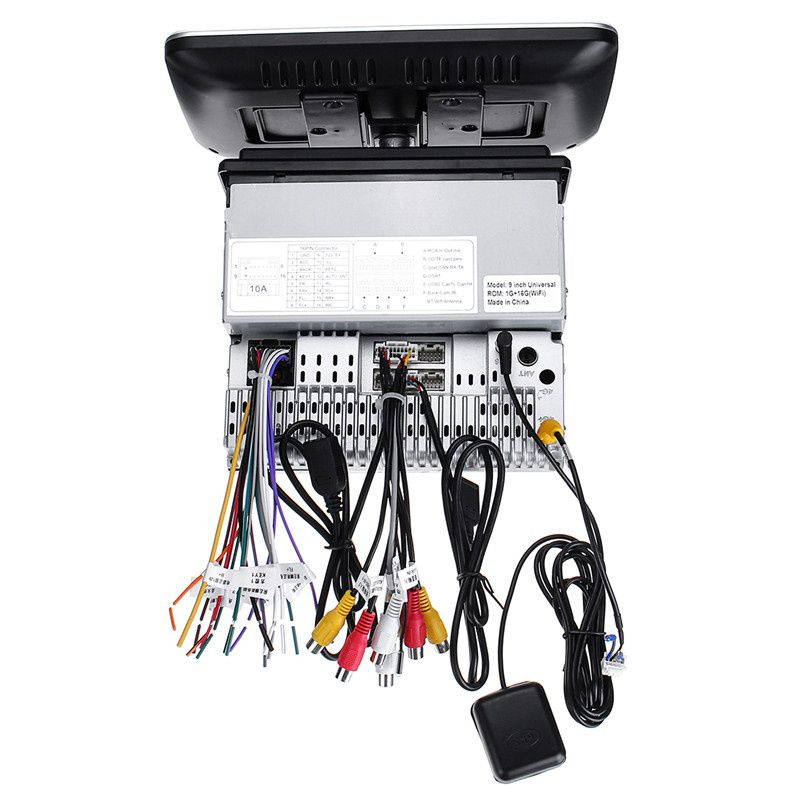 10.1 Inch 1DIN for Android 9.1 Car Stereo Radio 360 Degree Rotation Multimedia Player 8 Core 2+32G 2.5D IPS Screen GPS 4G WIFI FM AM - Car Stereo Radio