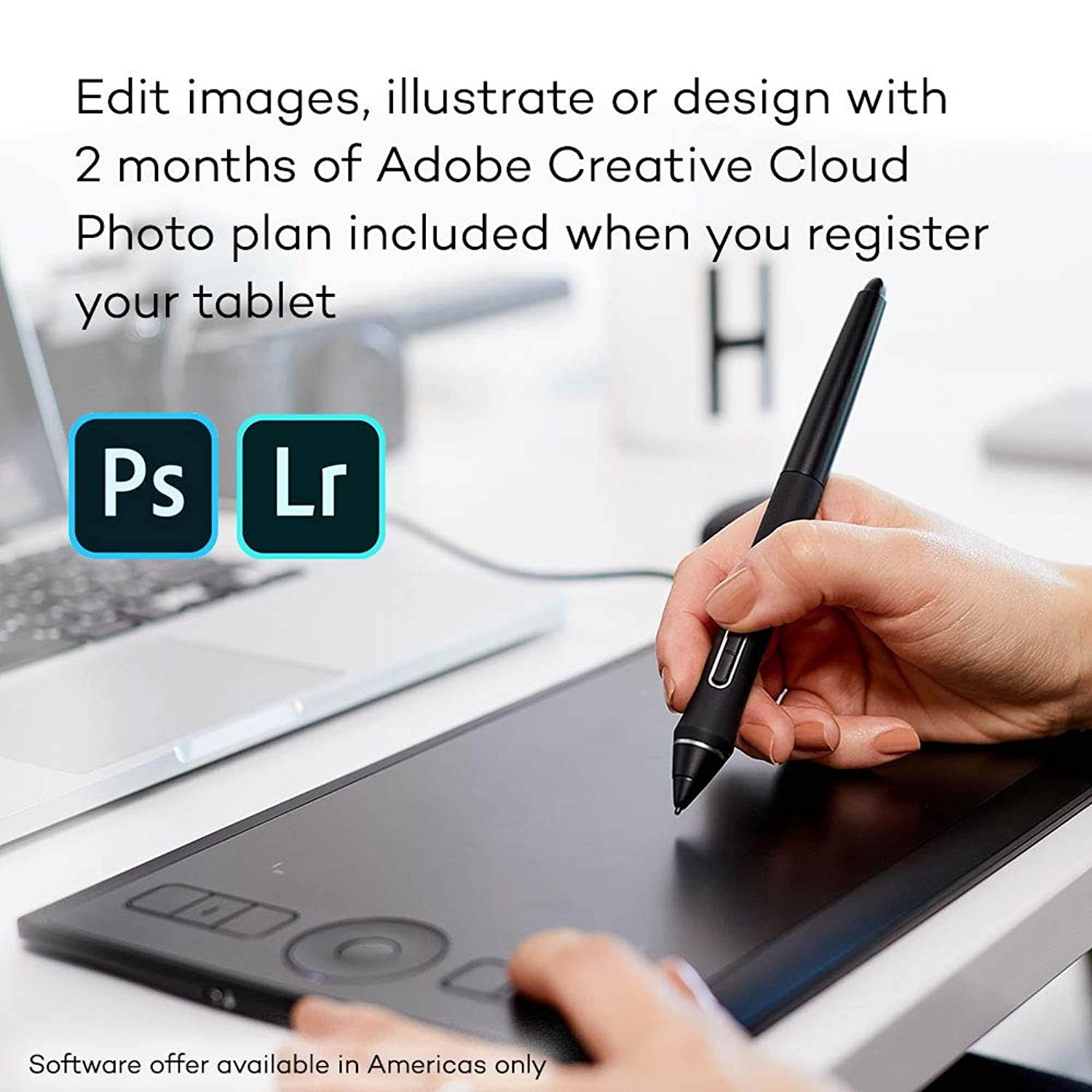 Wacom Intuos Pro Digital Graphic Drawing Tablet for Mac or PC, Small (PTH460K0A) New Model