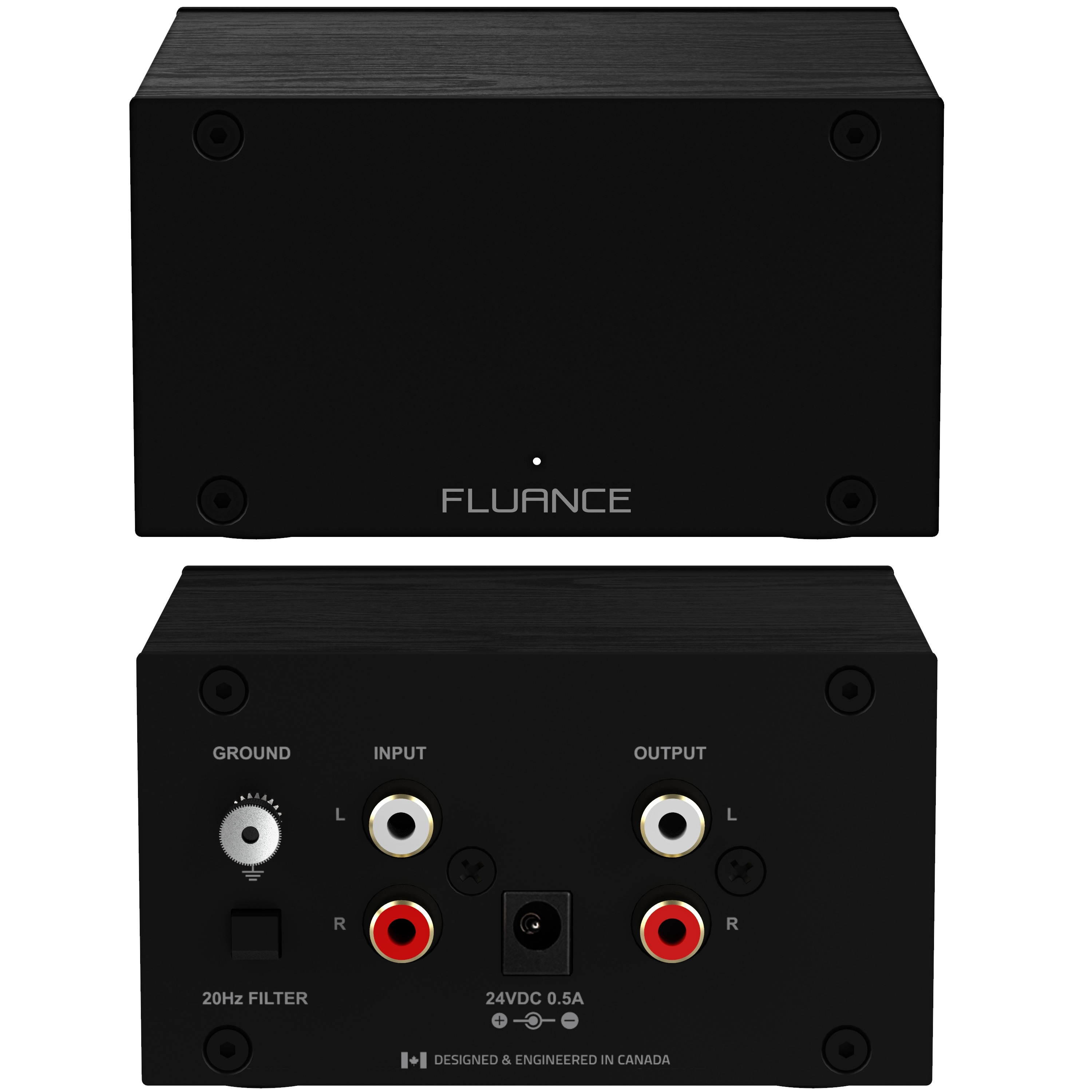 Fluance PA10 High Fidelity Phono Preamp (Preamplifier) with RIAA Equalization for MM Turntables/Vinyl Record Players