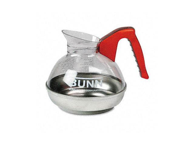 BUNN 6101 12-Cup Coffee Carafe for Pour-O-Matic Bunn Coffee Makers, Orange Handle