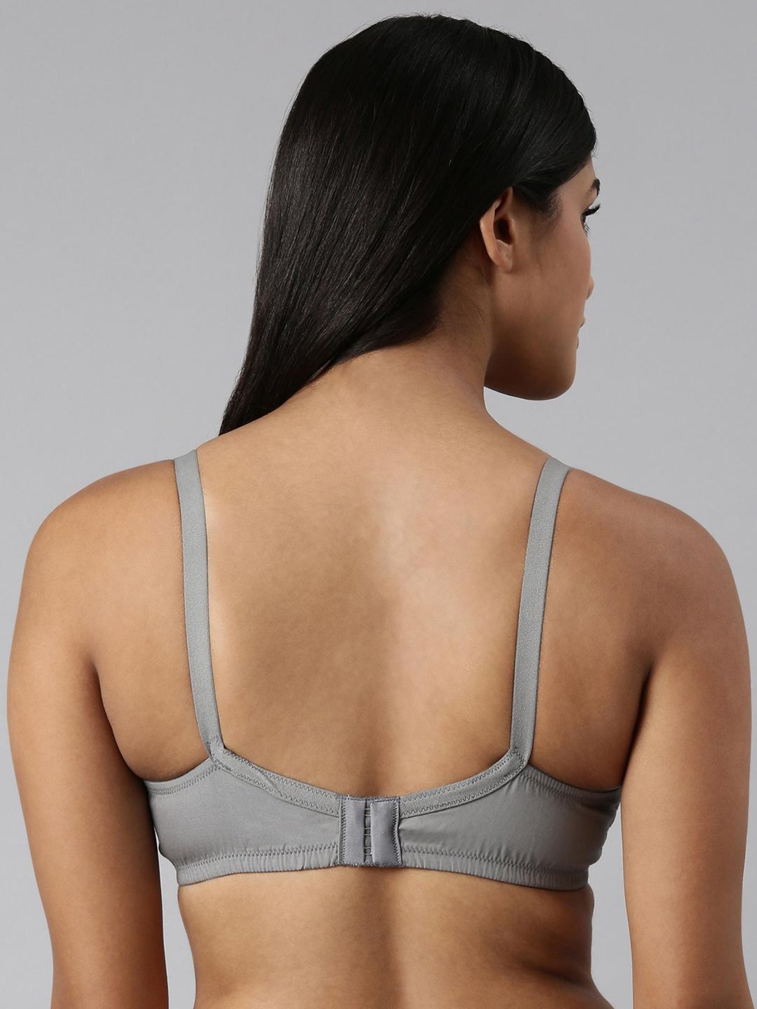 BLOSSOM Grey Full Coverage T-Shirt Bra