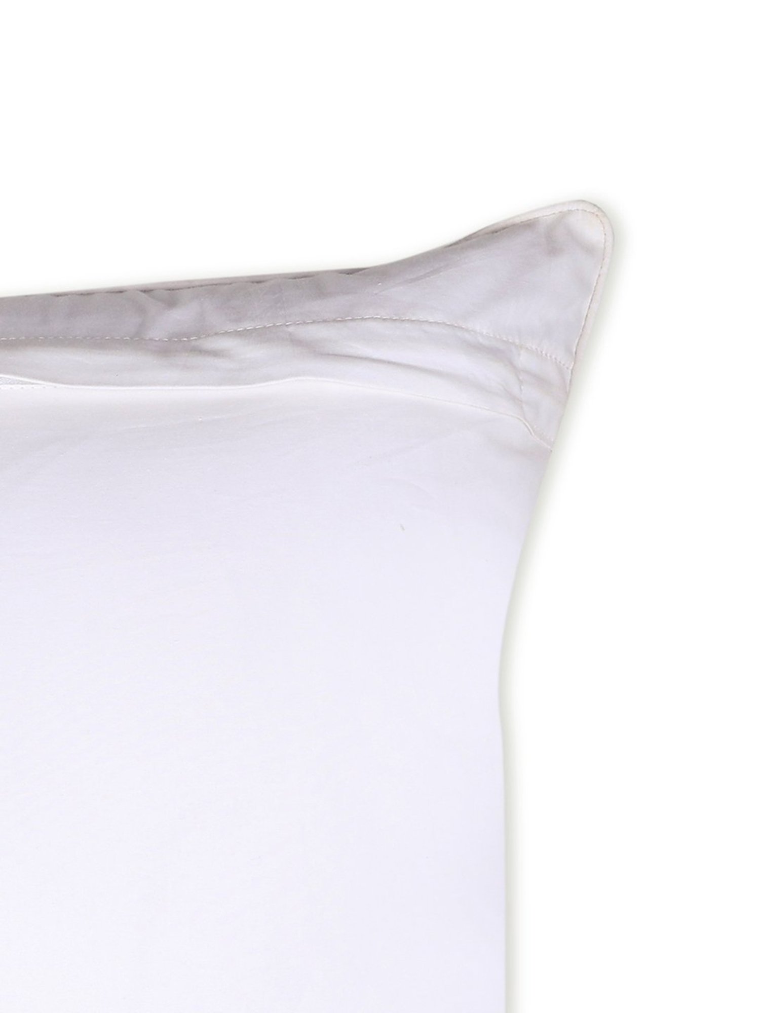 Spaces Printed Green Cotton Cushion Cover