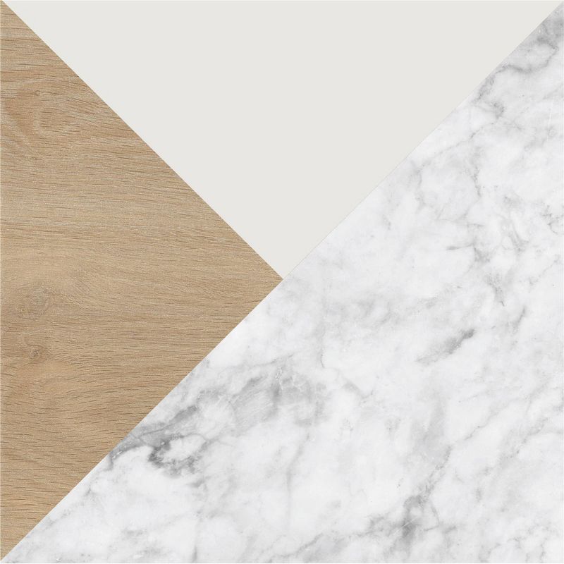 Scarlett Nesting Coffee and End Tables White - CosmoLiving by Cosmopolitan