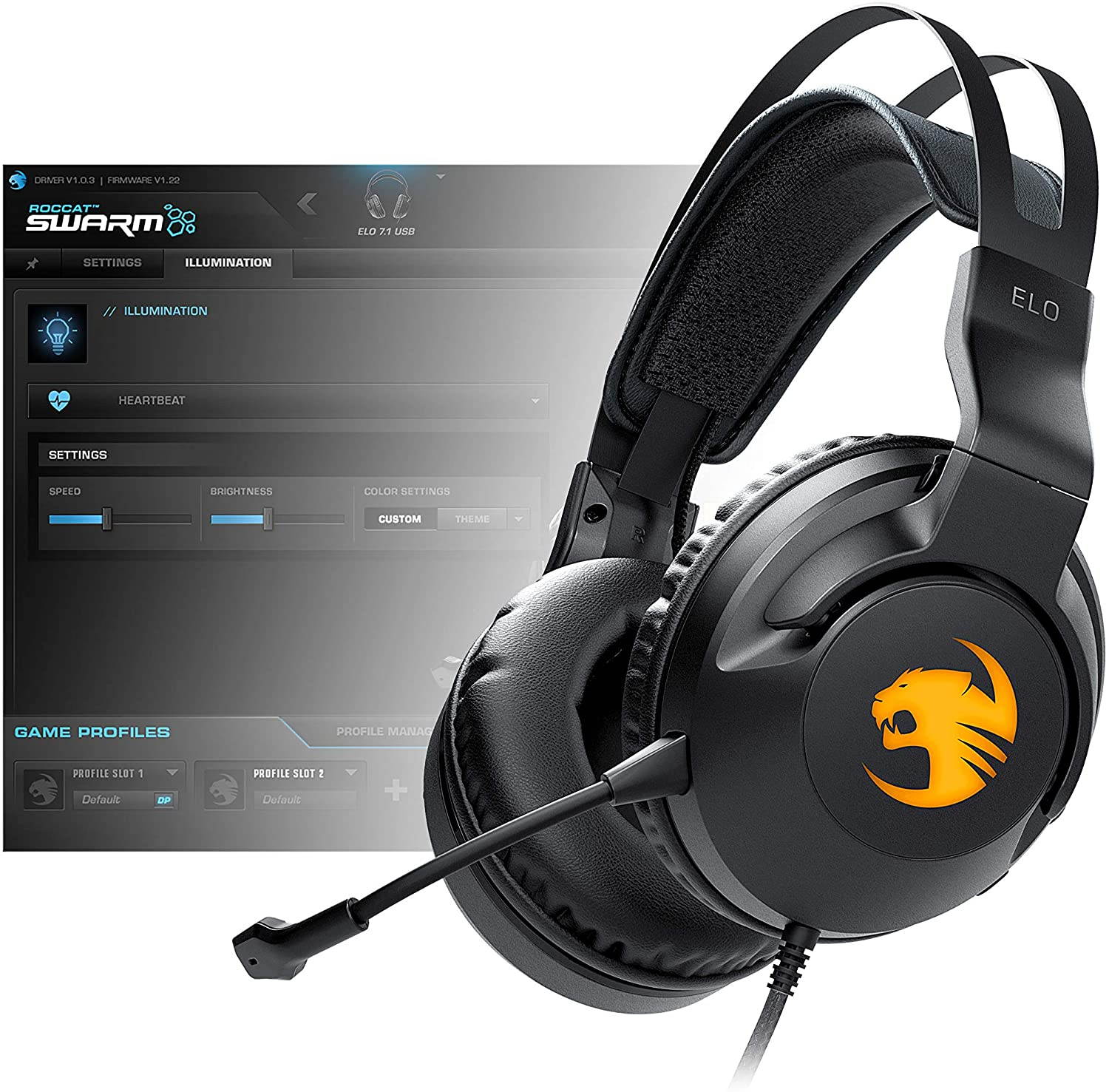 ROCCAT Elo X Stereo Cross-Platform Stereo Gaming Headset - Black