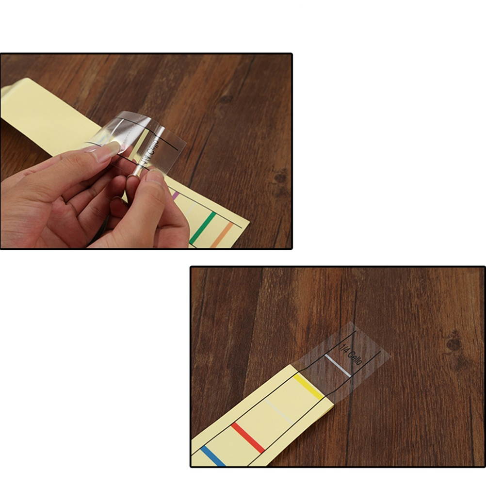 Cello Finger Sticker Practical Fret Fingerboard Label Sticker Finger Position Marker for 4/4 Size Cello (Yellow)