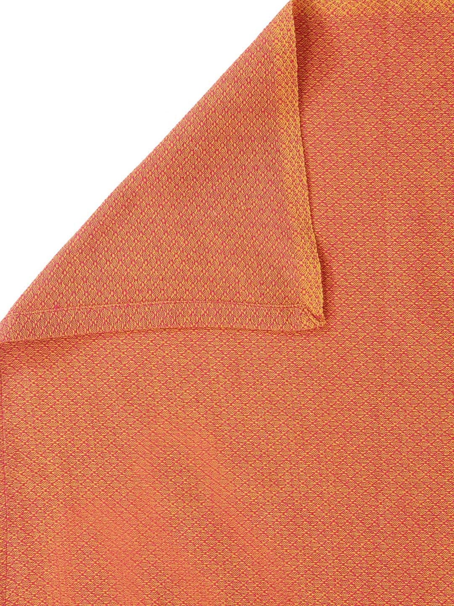 Klotthe Pink & Orange Cotton 210 TC Bath Linen Set