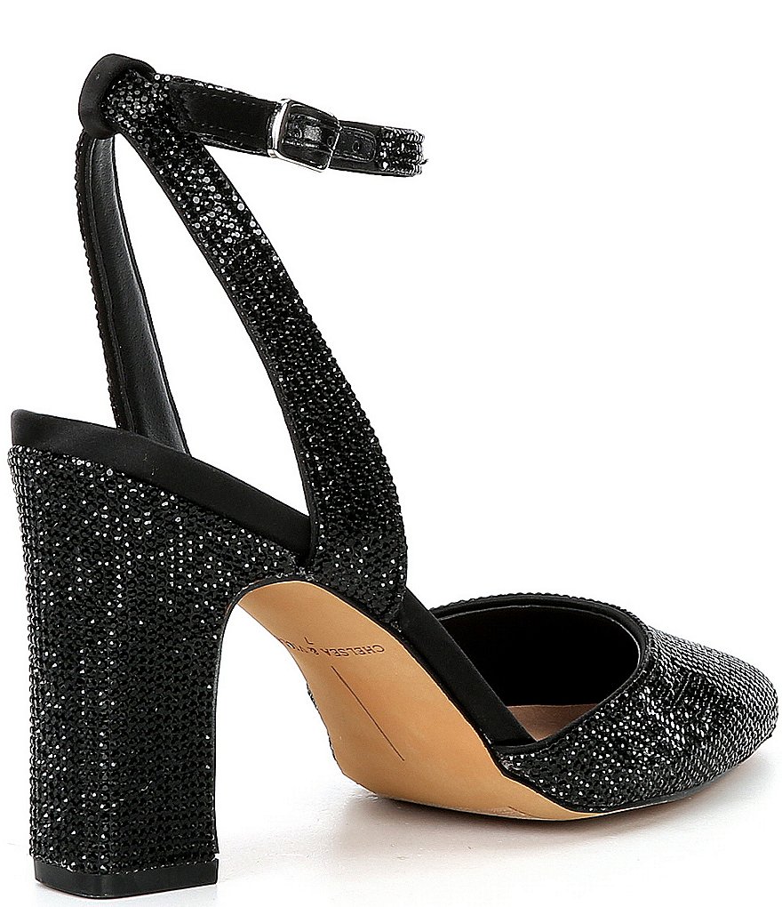 Trotters Kari Pearlized Leather Block-Heel Pumps