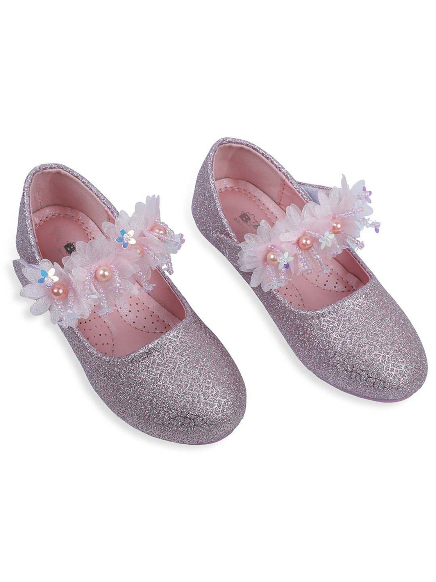 Shoetopia Kids Black Toe Ring Sandals