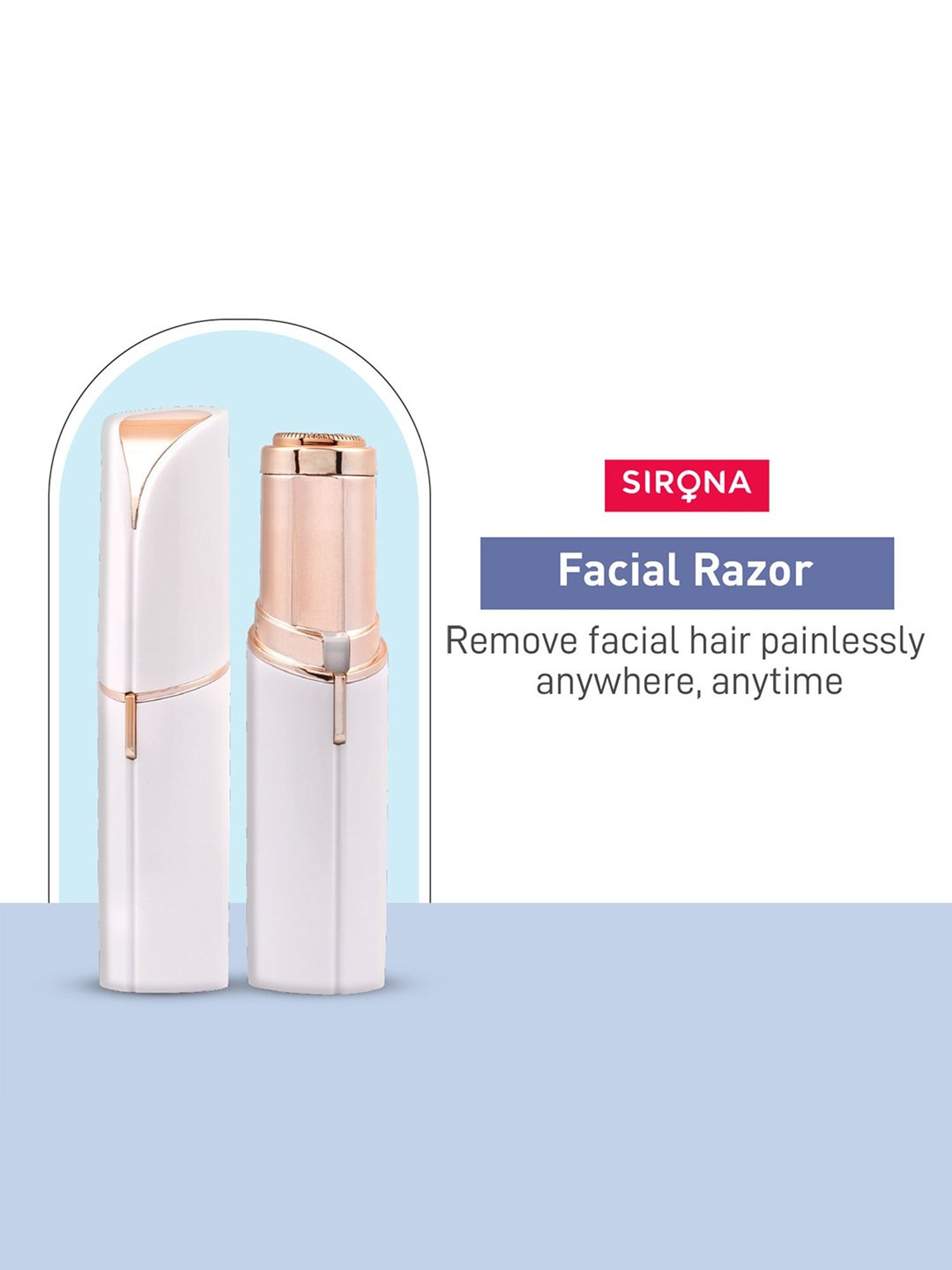 Sirona Portable Electronic Facial Razor