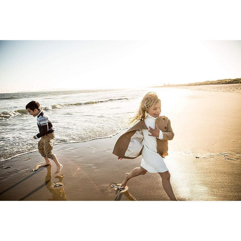 Hope & Henry Toddler Classic Fit Long Sleeve Crew Pullover Sweater - Off-White 2T