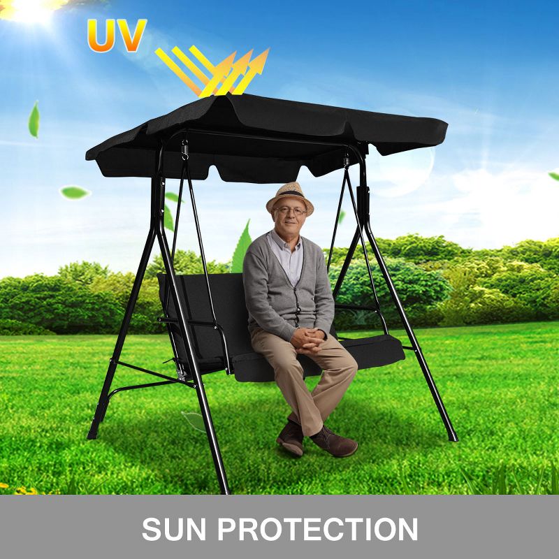 La Siesta HAL21-1 Habana Organic Cotton Lounger Comfortable Indoor Outdoor Hammock Chair with Suspension Set and Bamboo Spreader, Nougat