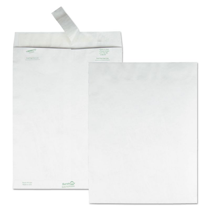 Survivor Tyvek Mailer 10 x 13 White 100/Box R1580