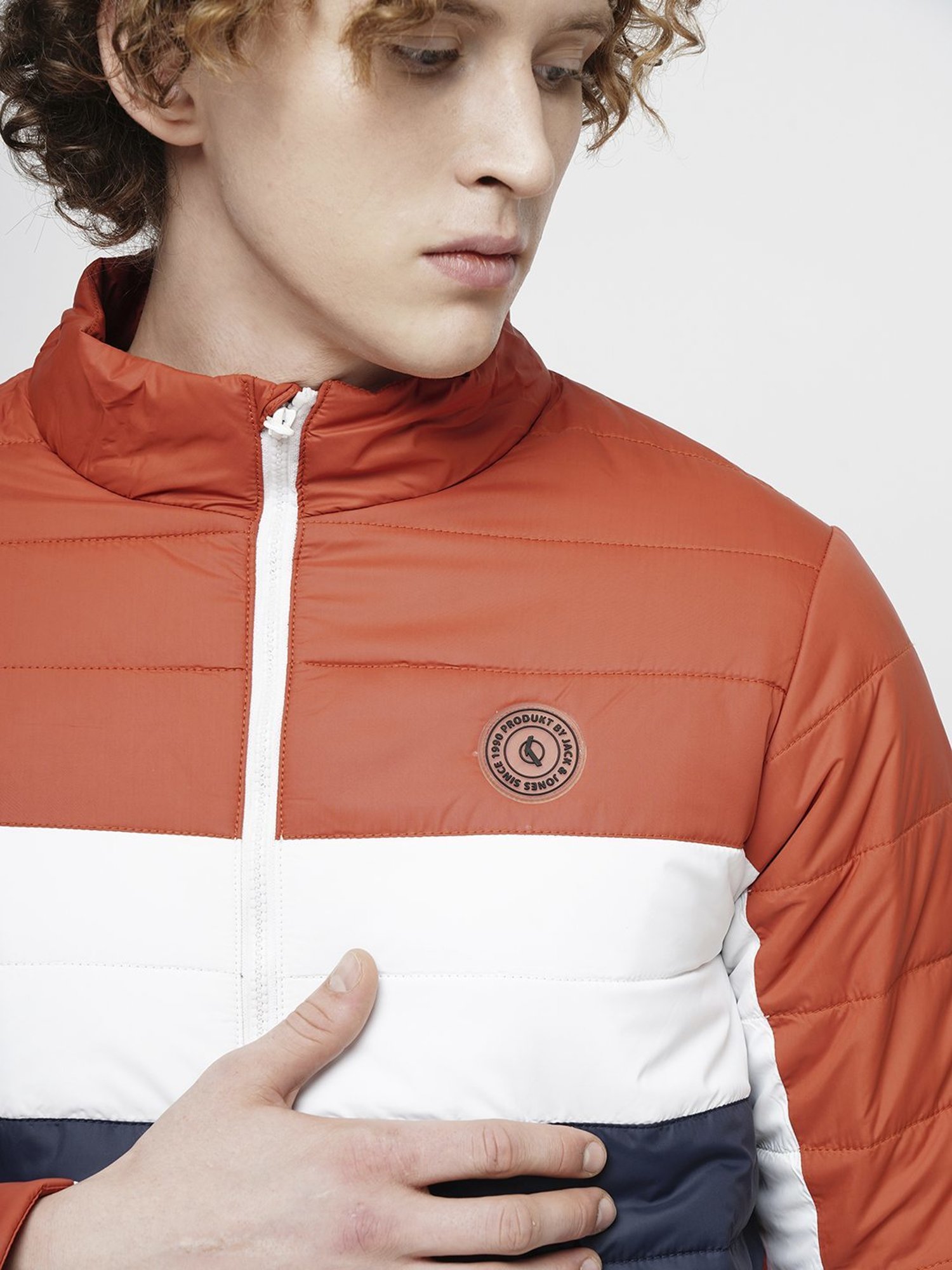 Hummel Grey Regular Fit Bomber Jacket