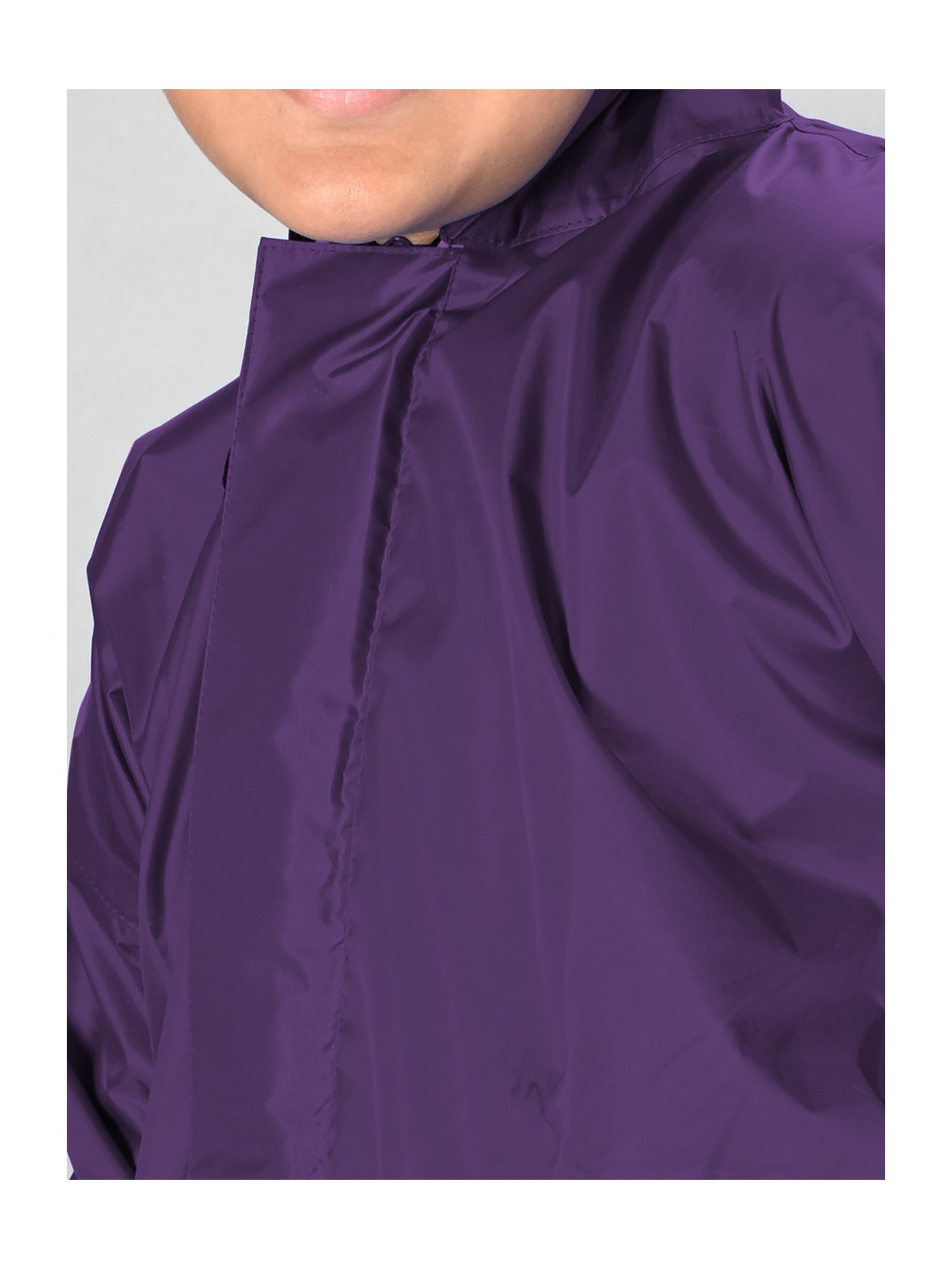 Little Surprise Box Kids Pink Printed Full Sleeves Raincoat