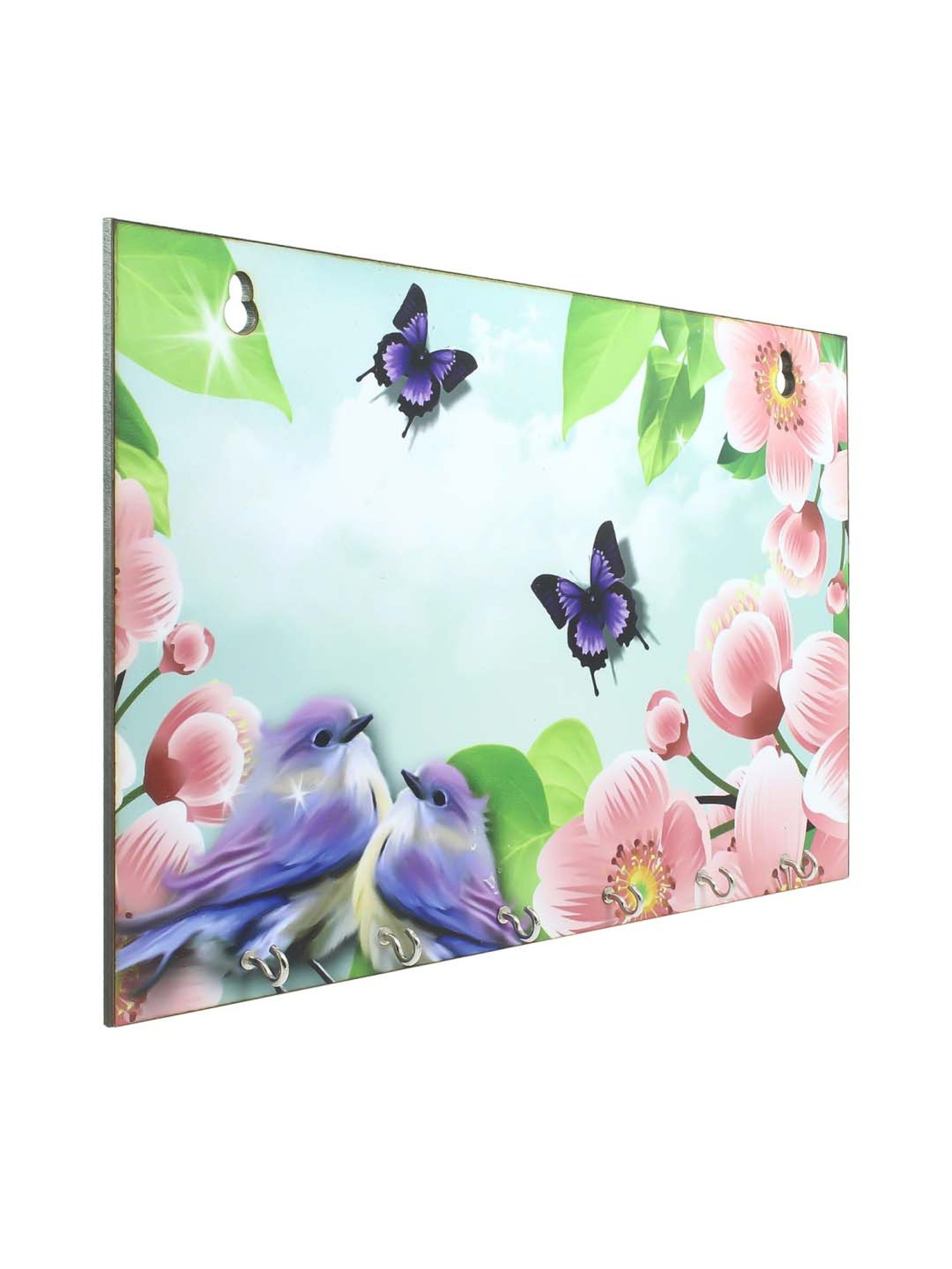 Gathari White & Orange Ceramic Desk Planter