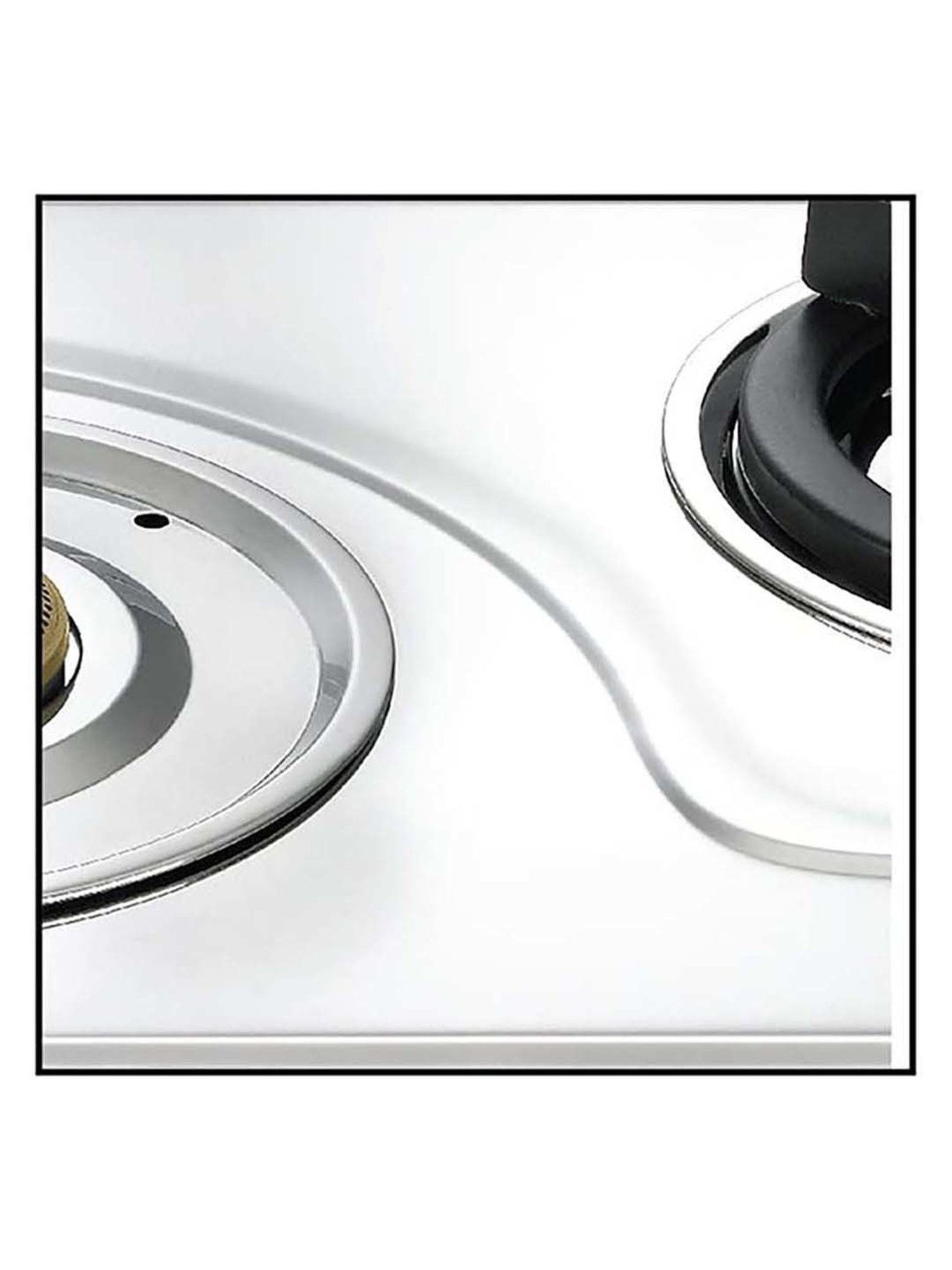 Pigeon Blackline Smart Black Glass Manual Gas Stove (2 Burners)