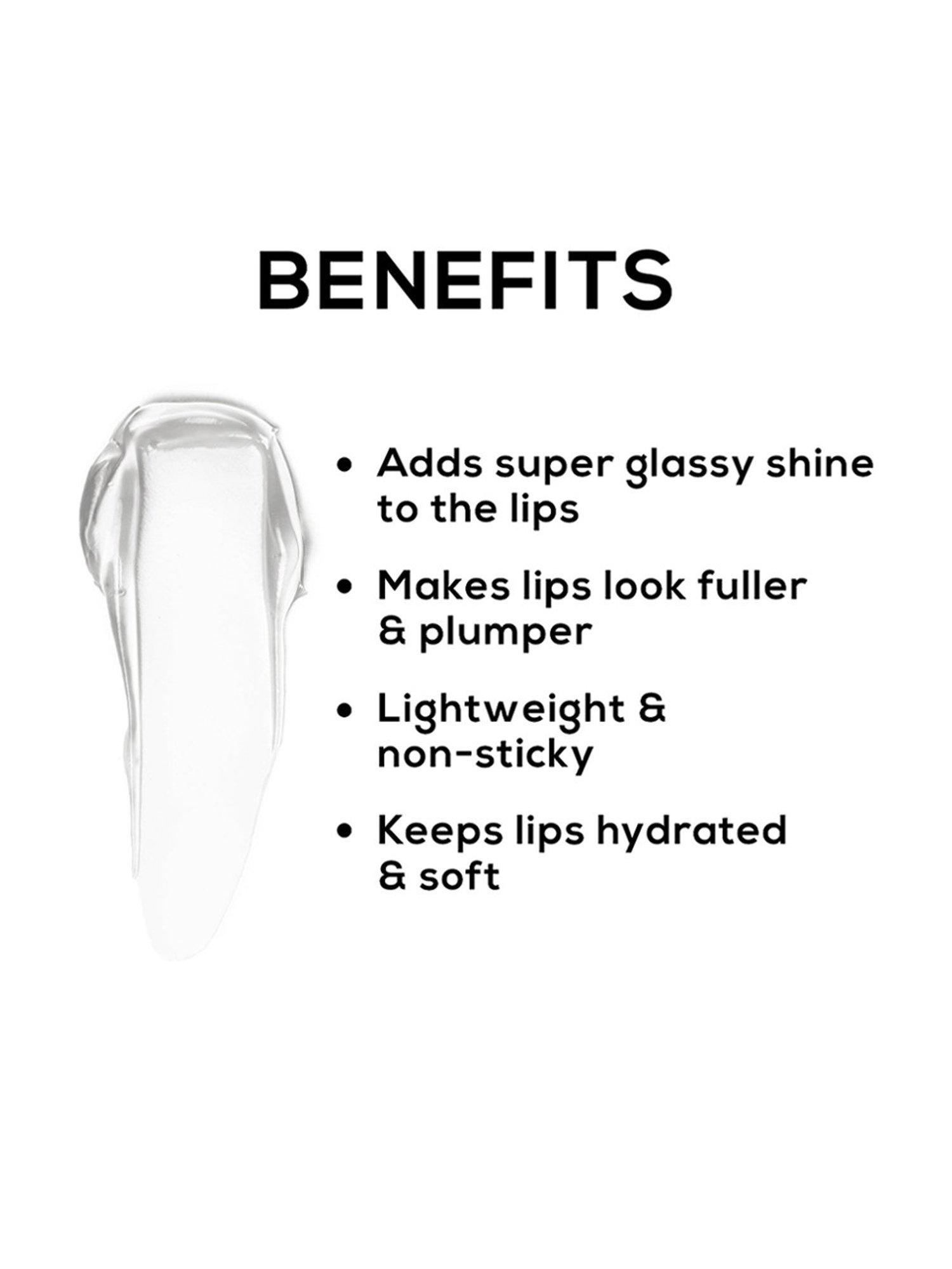 RENEE Hot Lips Clear Lip Gloss - 4.5 ml