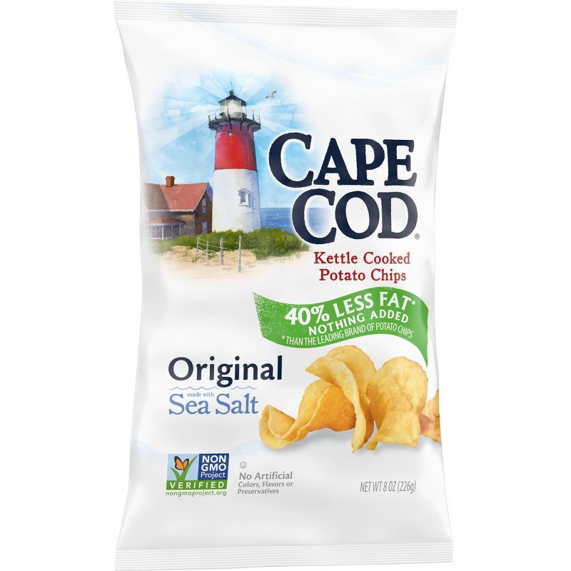 Cape Cod Kettle Cooked Potato Chips - Original 8oz