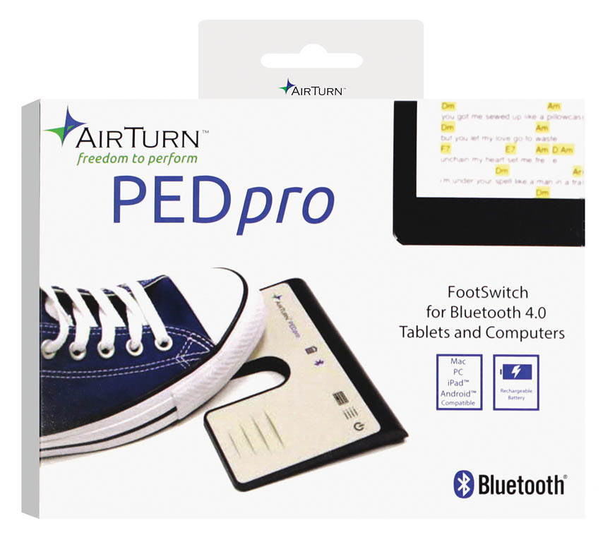 AirTurn PEDpro Bluetooth Wireless Foot Controller