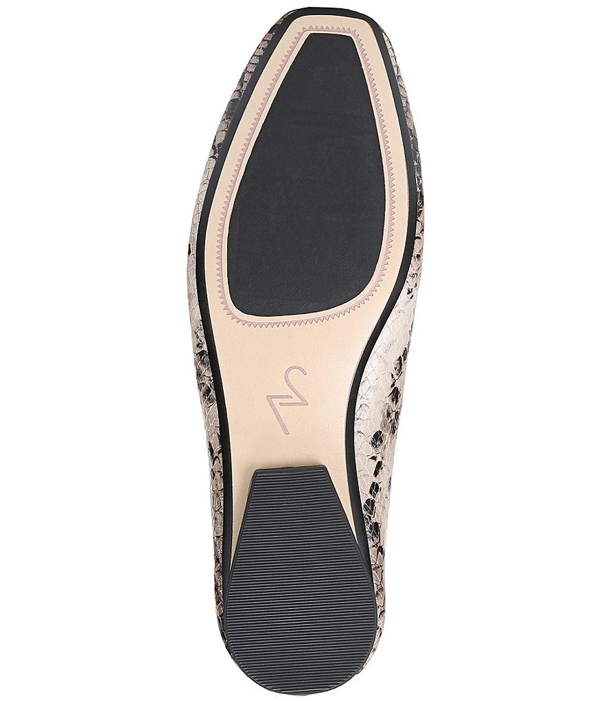 Trotters Harlow Lizard Patent Suede Leather Slip-Ons