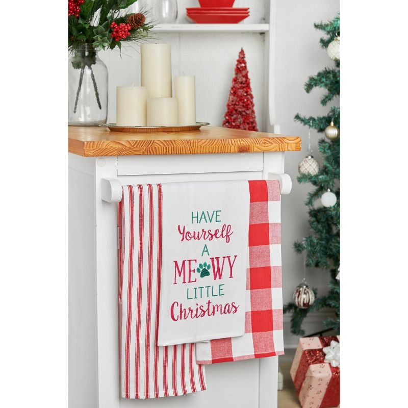 C&F Home Floral Garden Flour Sack Embroidered Cotton Kitchen Towel