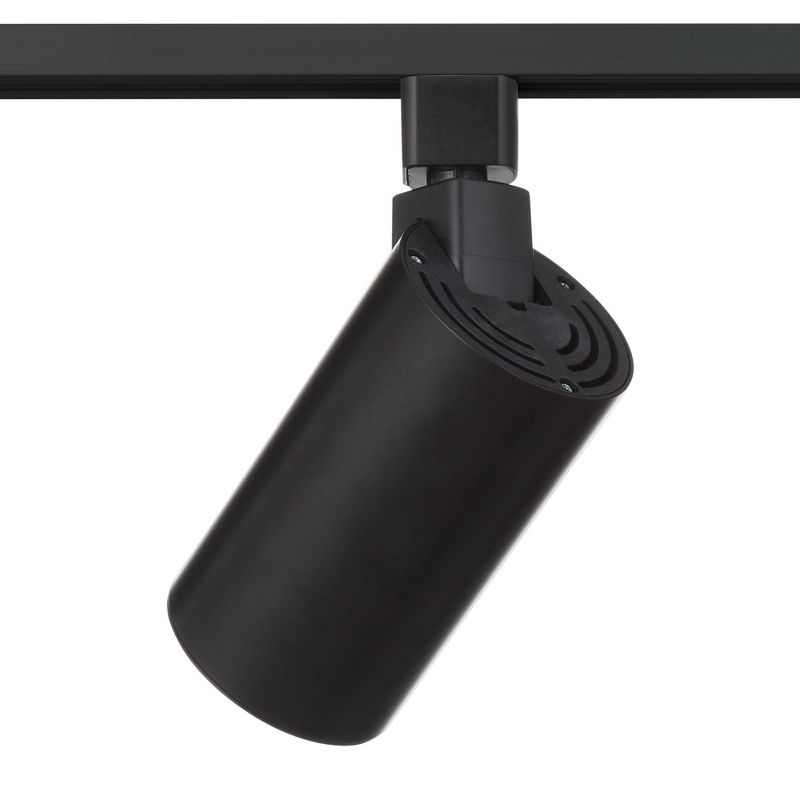 Pro Track 125W Equivalent Black 20W LED Cylinder Track Head for Halo