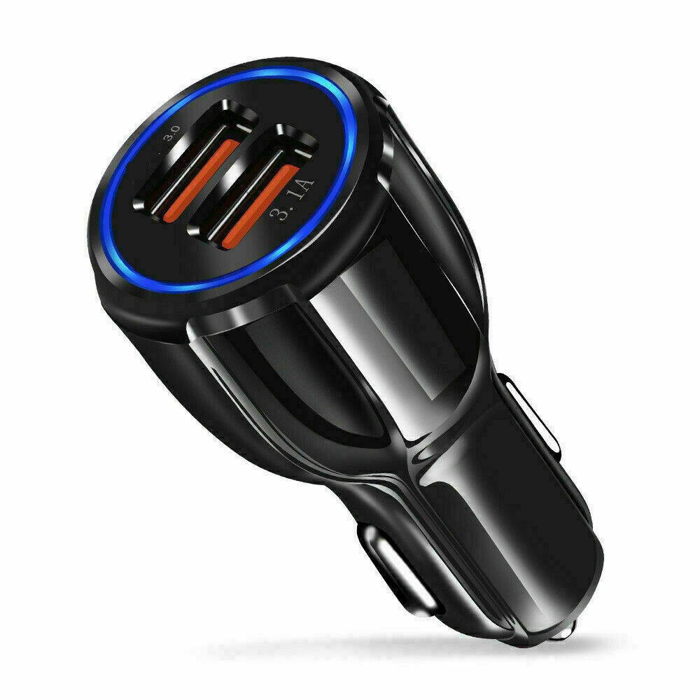 USB Fast Quick CAR Charger Adapter for Android  LG iPhone Pixel iPad