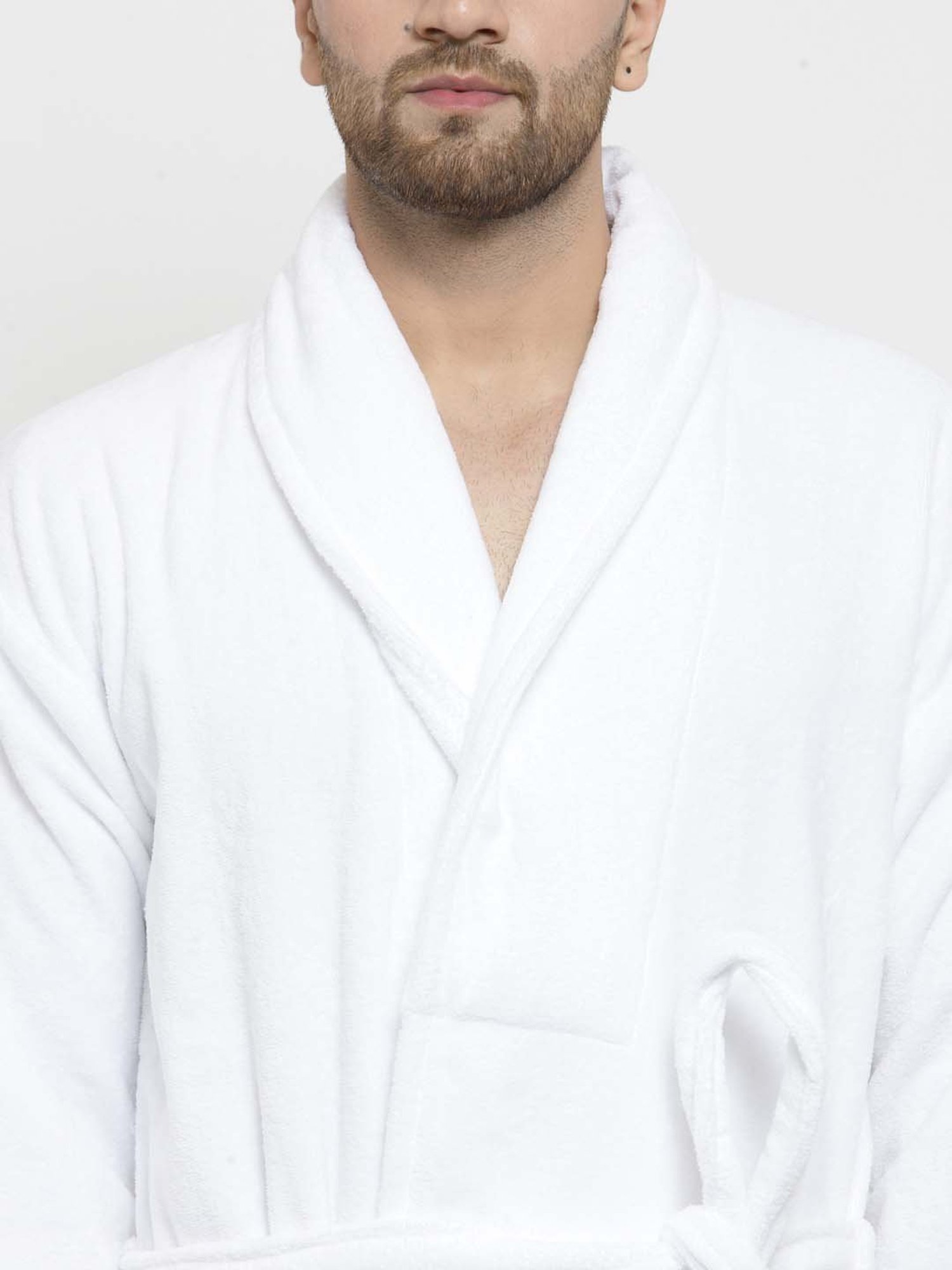 Trident Snowflake Cotton 350 GSM Bathrobe