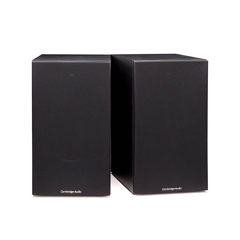 New  SX-60 Bookshelf Speaker | 100 Watt Home Theater Compact Speakers | Pair (Black)