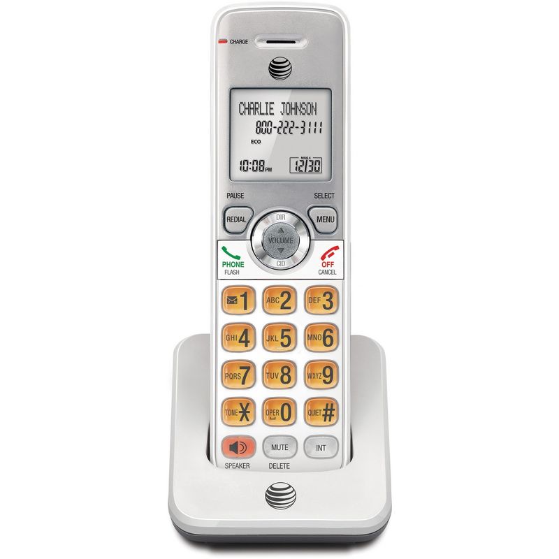 AT&T Accessory Handset with Caller ID/Call Waiting - Cordless - DECT - 50 Phone Book/Directory Memory
