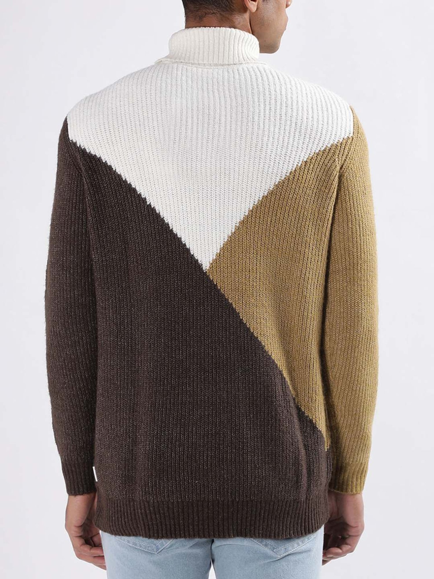 Lindbergh Multi Regular Fit Colour Block Sweaters