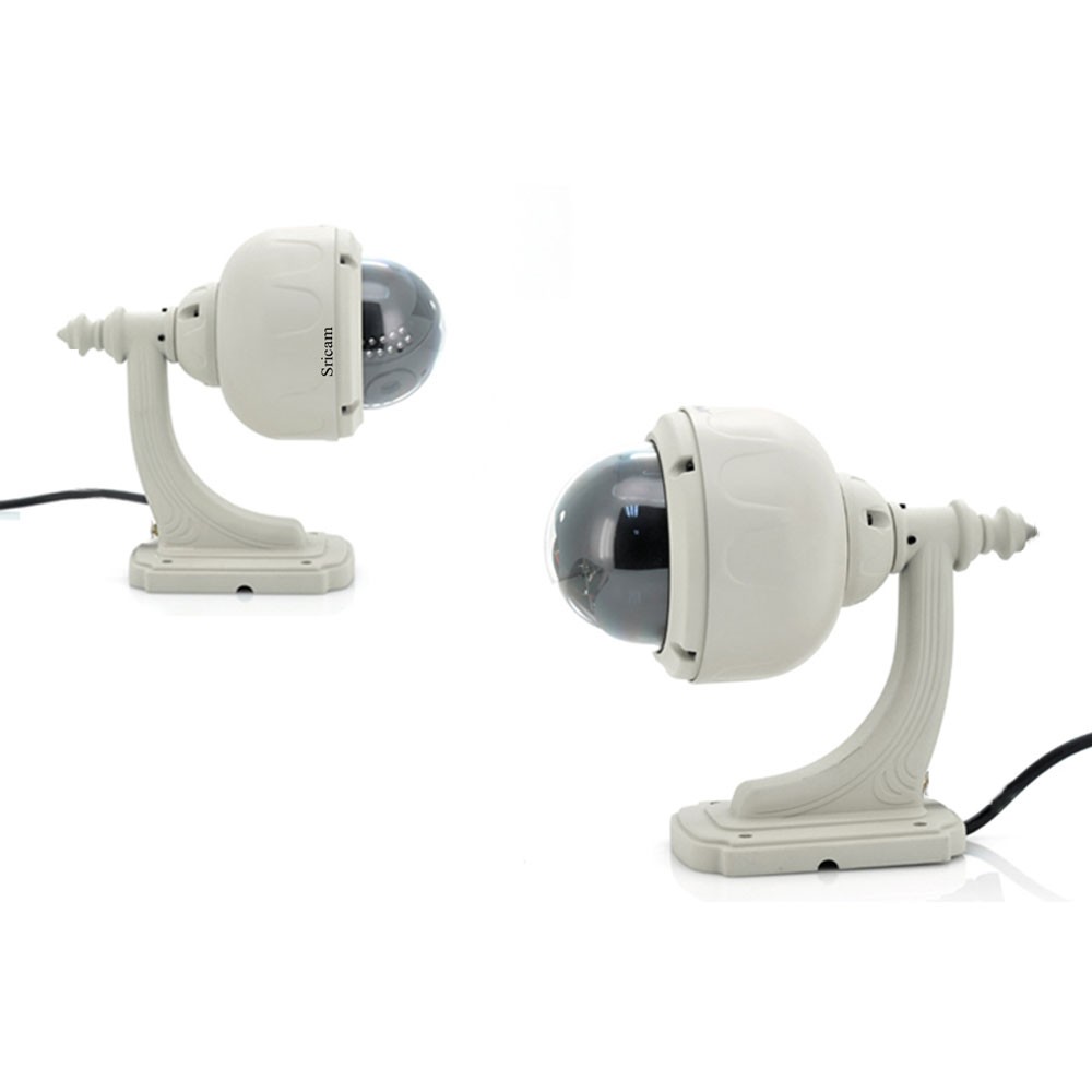 Wireless Sricam CMOS 1.0MP IP Camera with 4mm Lens and Pan-tilt P2P