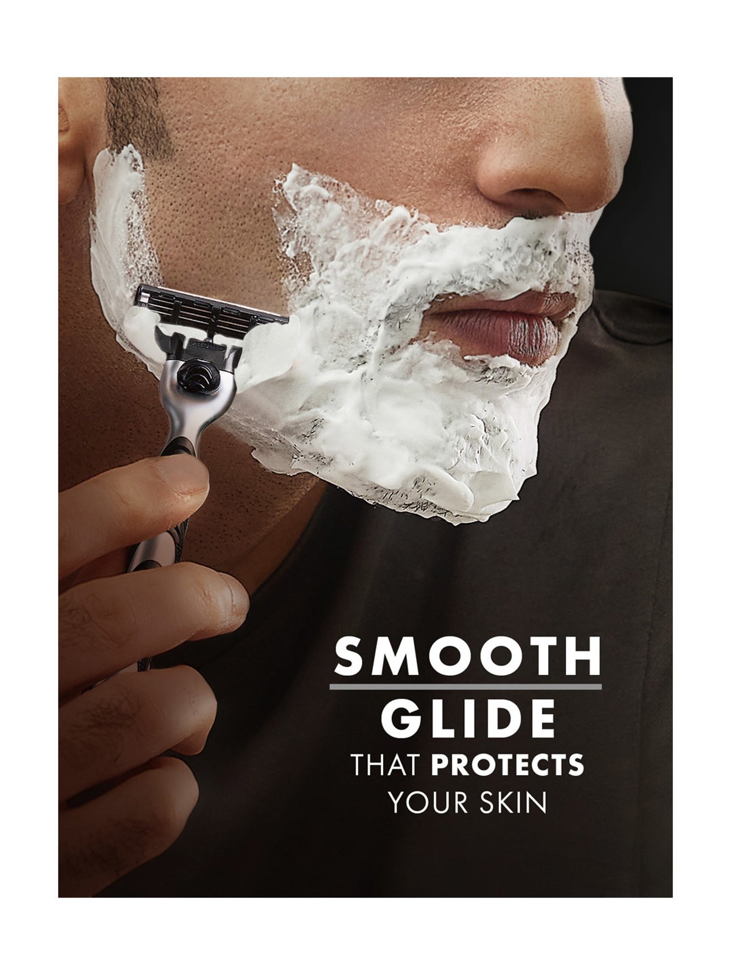 Gillette Pre Shave Foam Charcoal - 196 gm