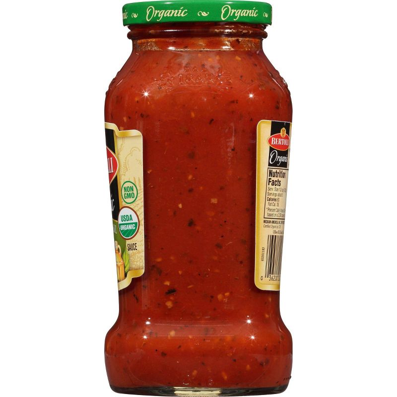 Bertolli Organic Olive Oil, Basil & Garlic Pasta Sauce - 24oz