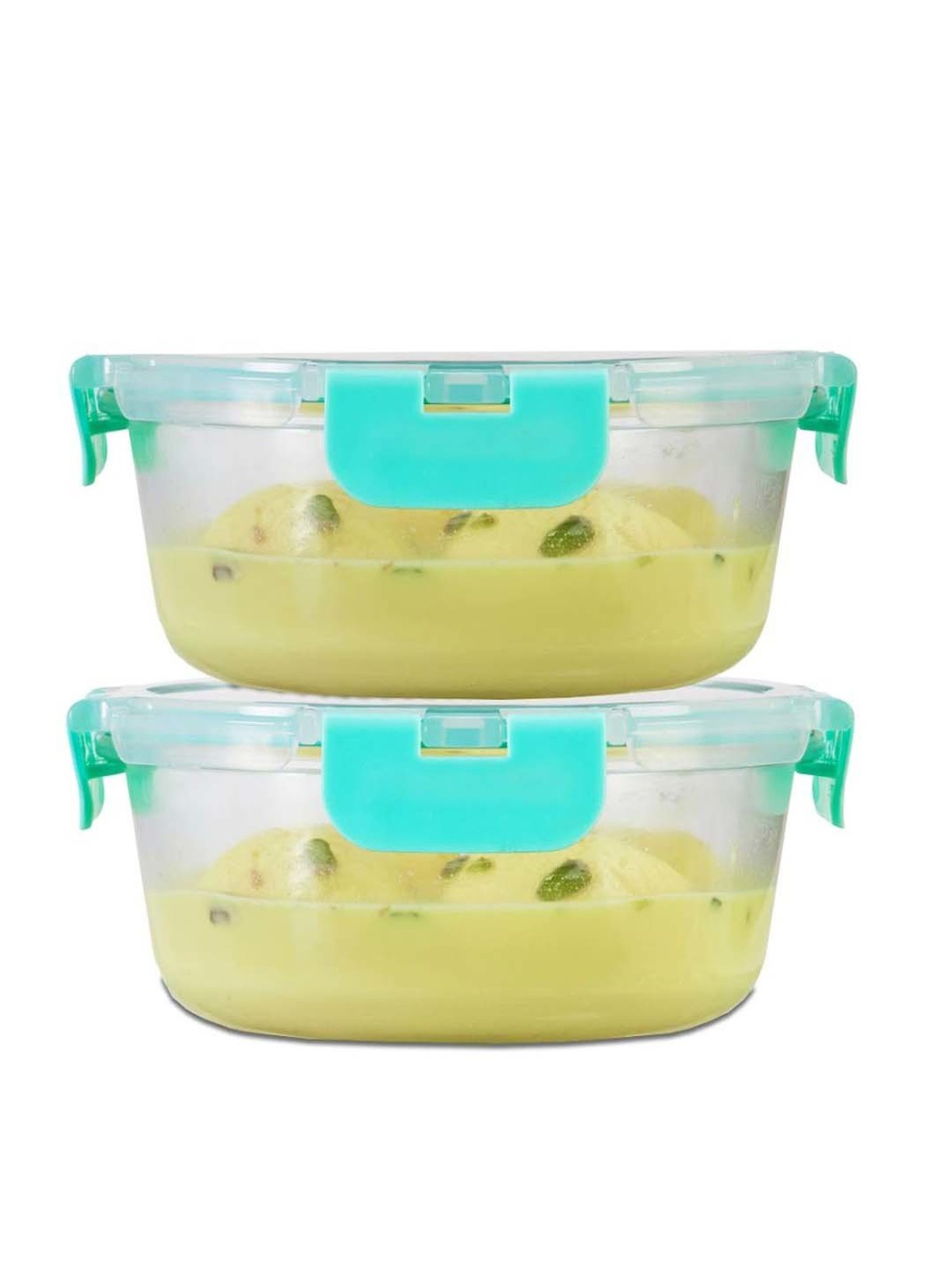 Allo Borosilicate Glass Containers with Lids Microwave Safe Container for Glass Storage Containers