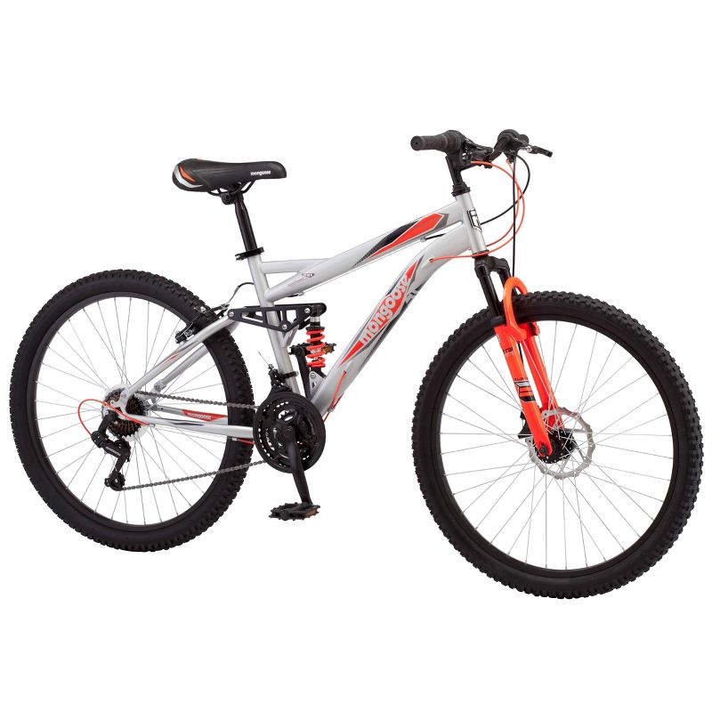 Mongoose Men's 26" Bedlam Mountain Bike - Silver