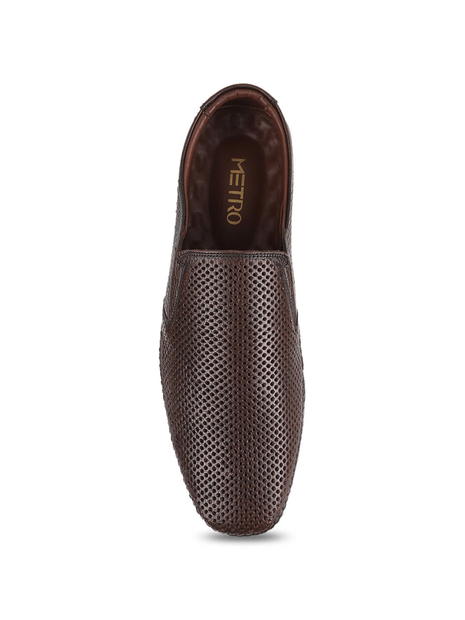 Metro Men's Brown Casual Loafers