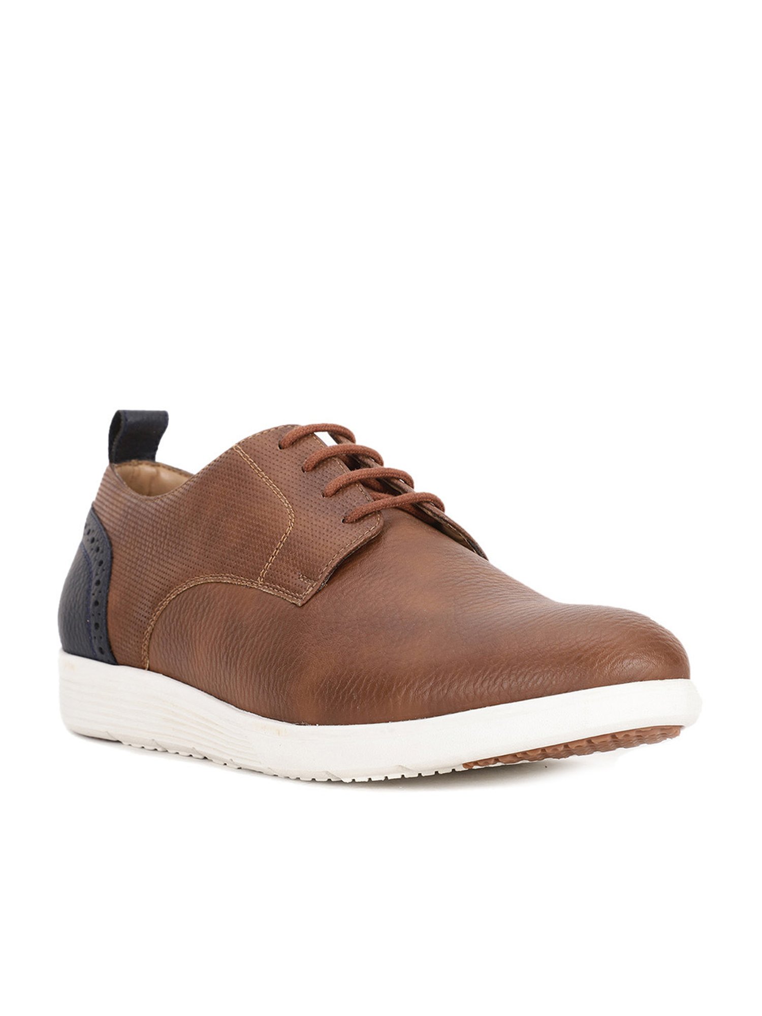 Bata Men's Brown Derby Shoes