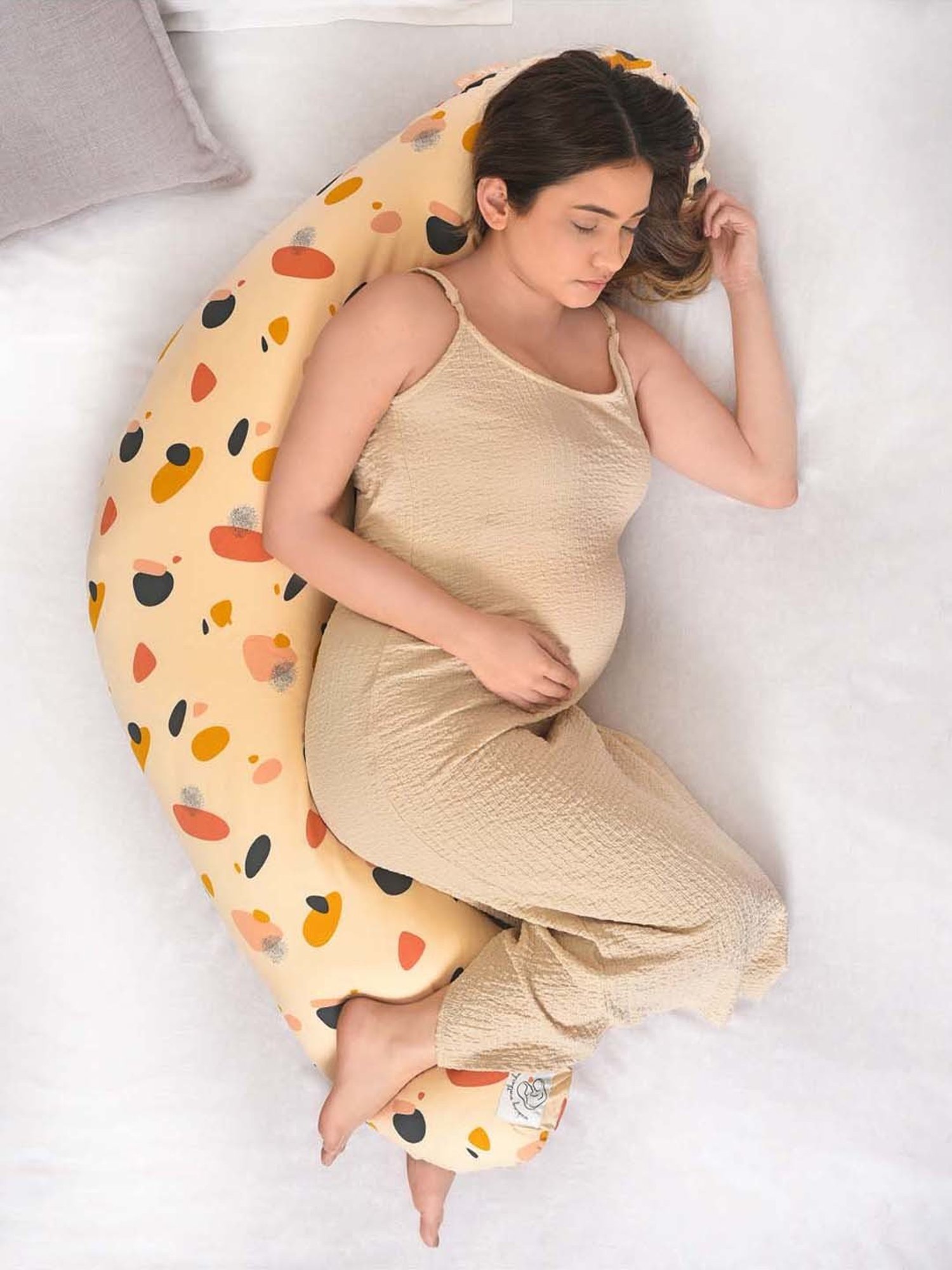 Miarcus Multicolor Cotton Day & Night Pregnancy Pillow
