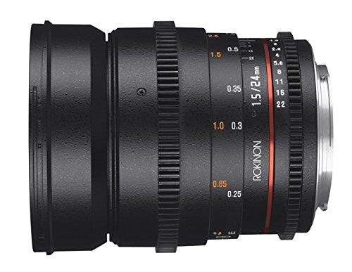 Rokinon 24mm T1.5 Cine Wide Angle Lens for Canon EF Mount #DS24M-C