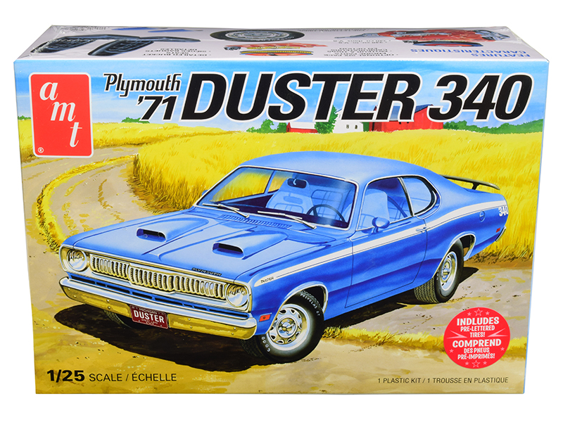 Level 4 Model Kit 1970 Plymouth Duster Funny Car 1/24 Scale Model by Revell
