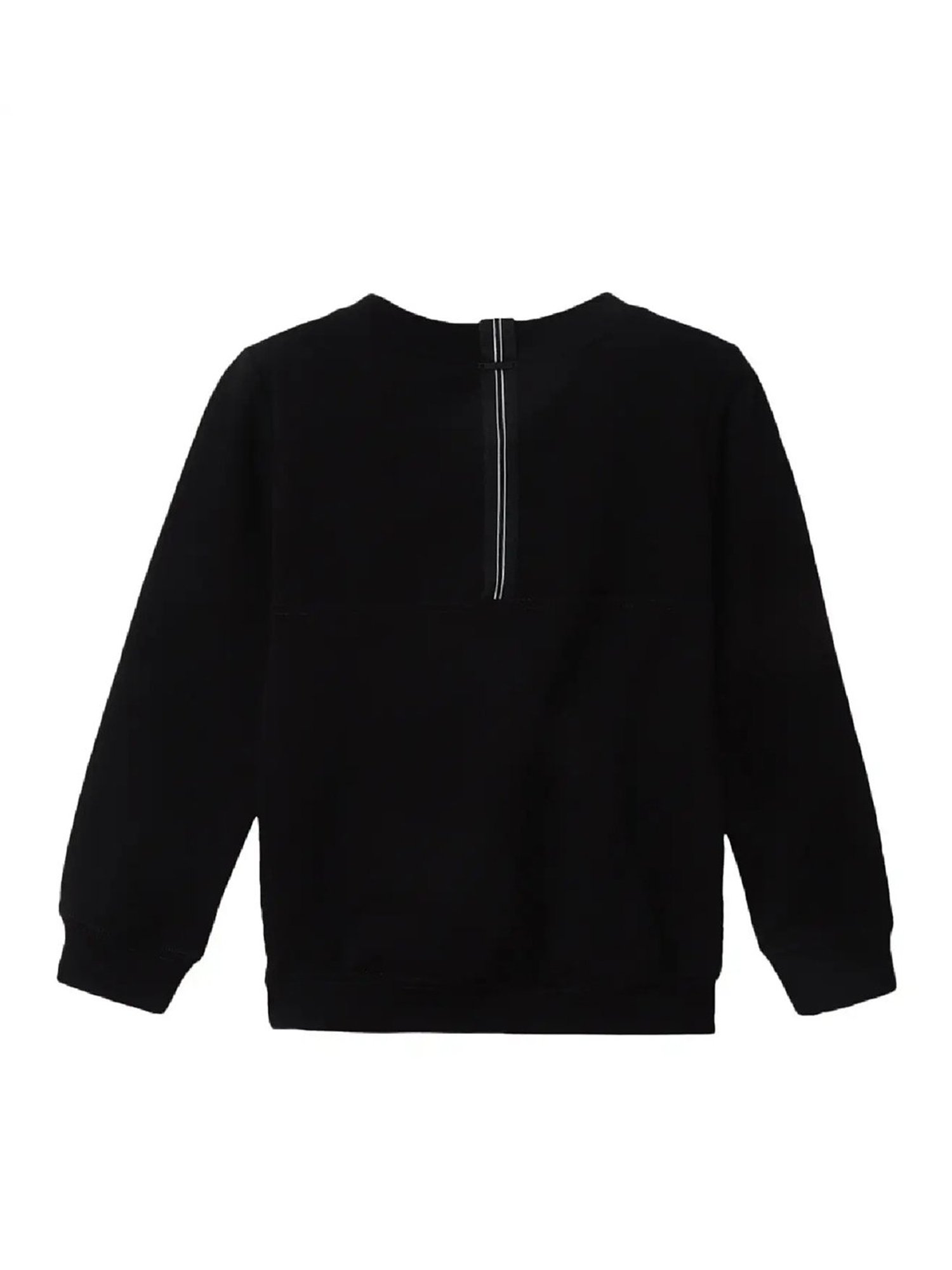 Antony Morato Kids Black Printed  Sweatshirt