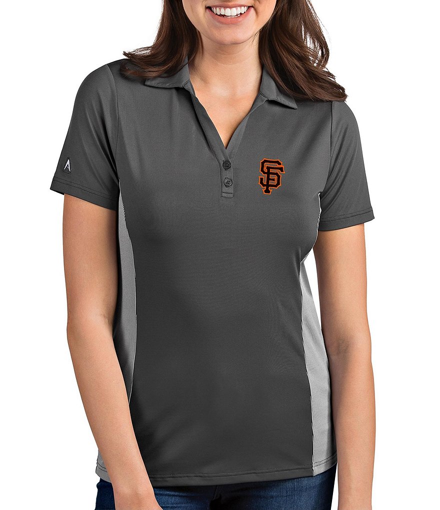 Antigua Women's MLB Venture Short-Sleeve Polo Shirt
