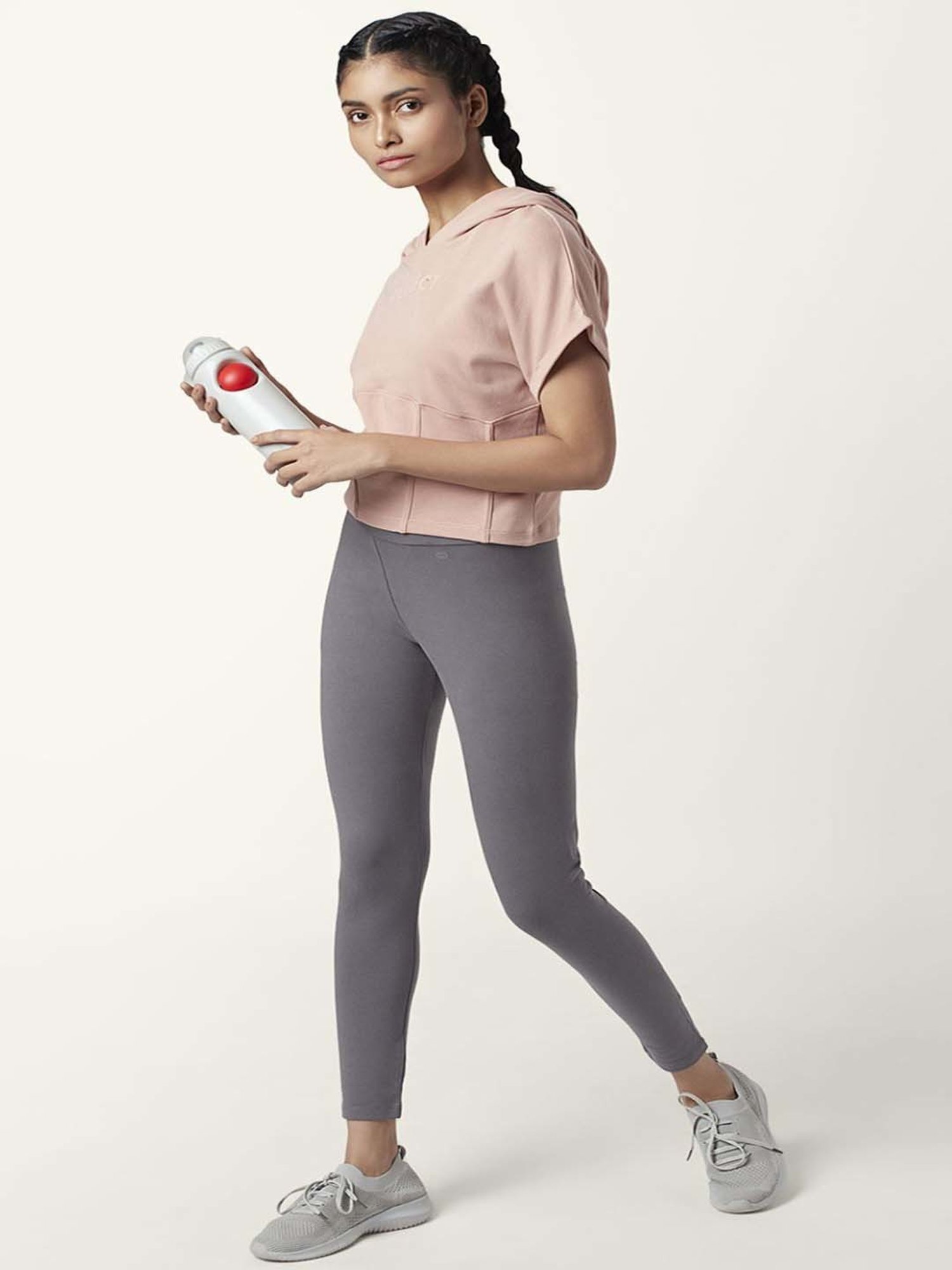 Ajile by Pantaloons Pink Cotton Printed Top