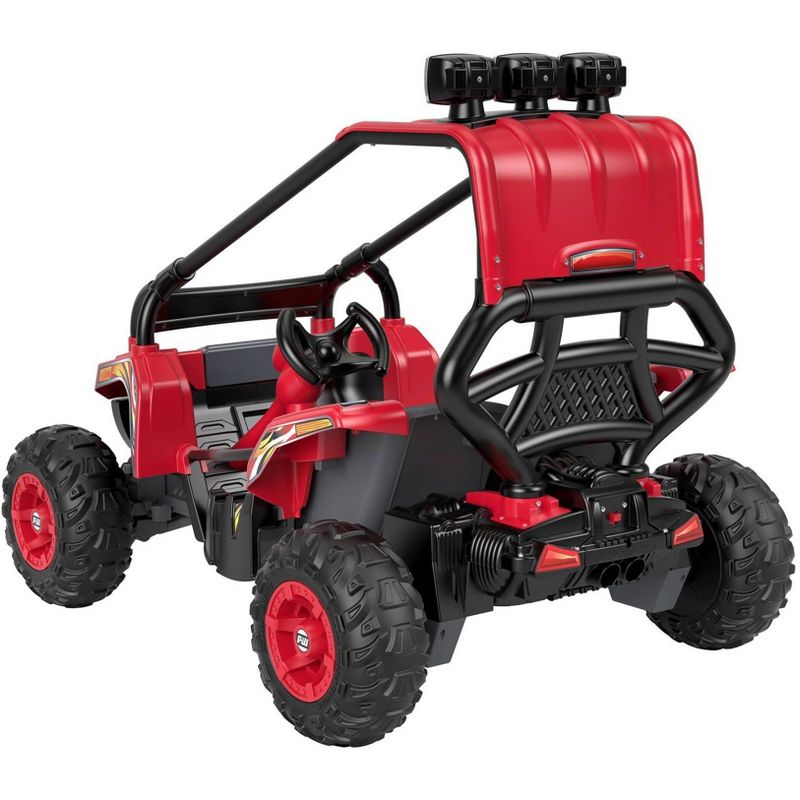 Power Wheels 12V Baja Trailster Powered Ride-On - Red/Black