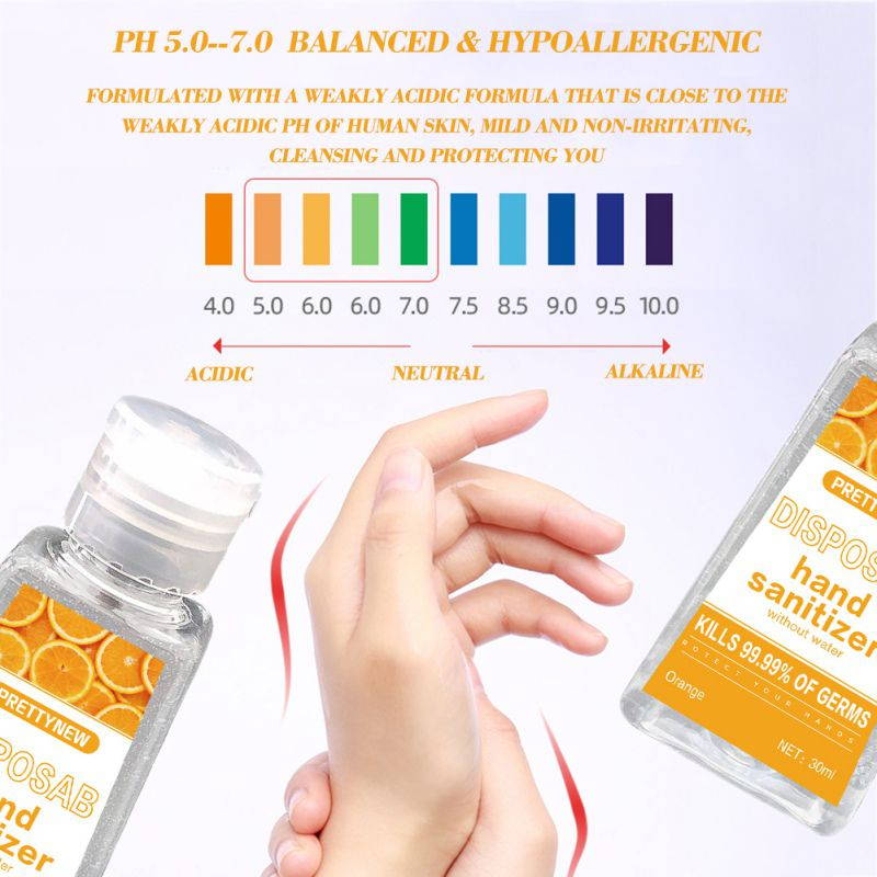 Refreshing Hand Gel Antibac Terial Gel Hand Sanitizer 70ml(Lavender)